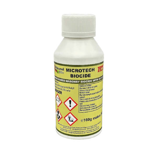 Wykamol Microtech Biocide Masonry Fungicide / Dry Rot Fluid - 160g